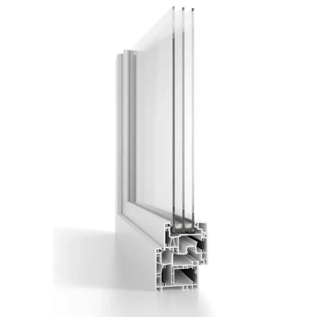Kétszárnyú garázskapu 7 Aluplast Energeto neo profil