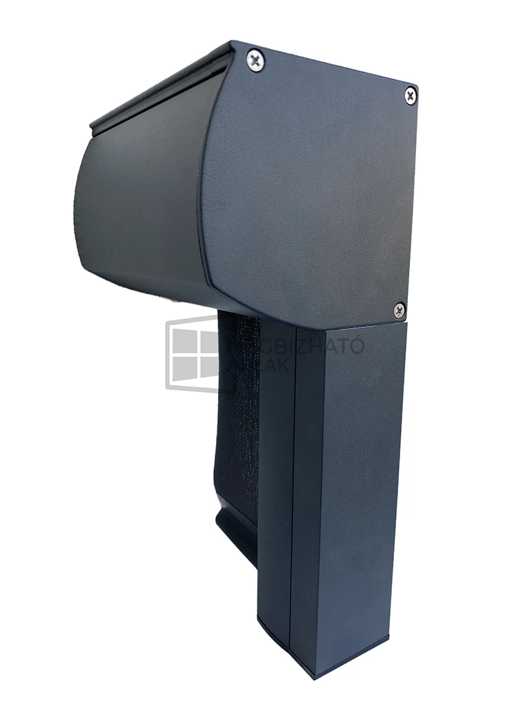 Napháló (Zip screen) árnyékoló 4 Napháló (Zip screen) árnyékoló metszet