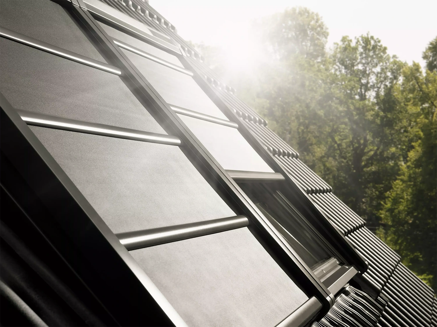 Tetőablak 26 Velux külső hővédő fényzáró könnyű redőny
